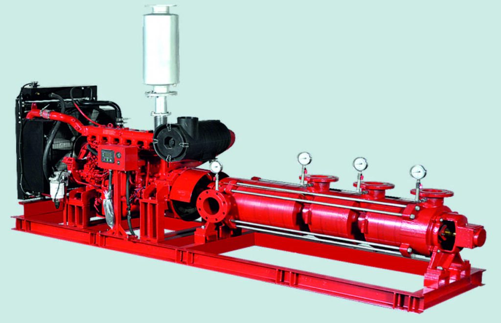 Fire pump set — article illustration