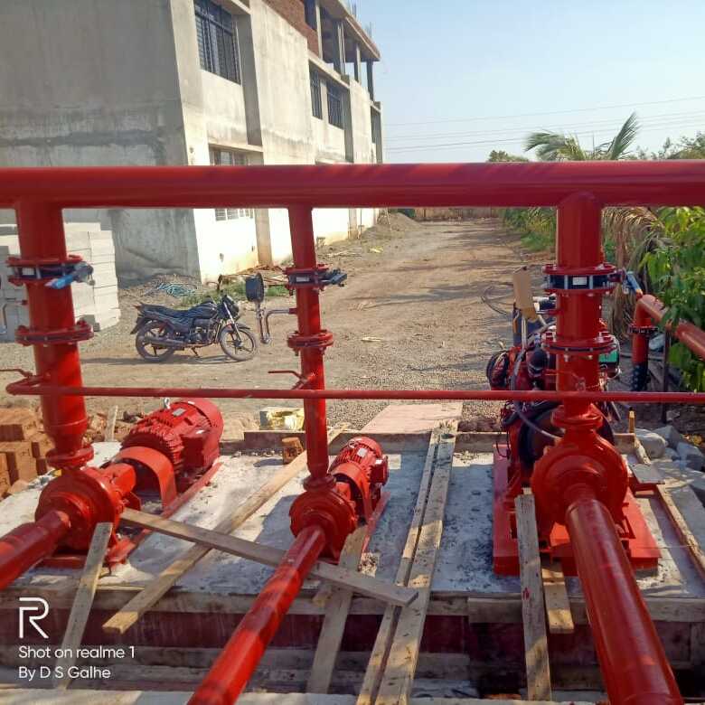 Commissioning photo 6 — dewatering pump on site